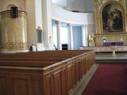 Wewnątrz Katedry Luterańskiej