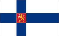oficjalna flaga Finlandii